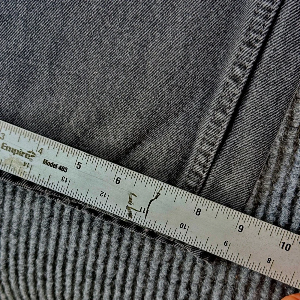 Levis 550 Relaxed Fit Tapered Leg Jeans Mens 42x30 Faded Black Denim 00550-0260